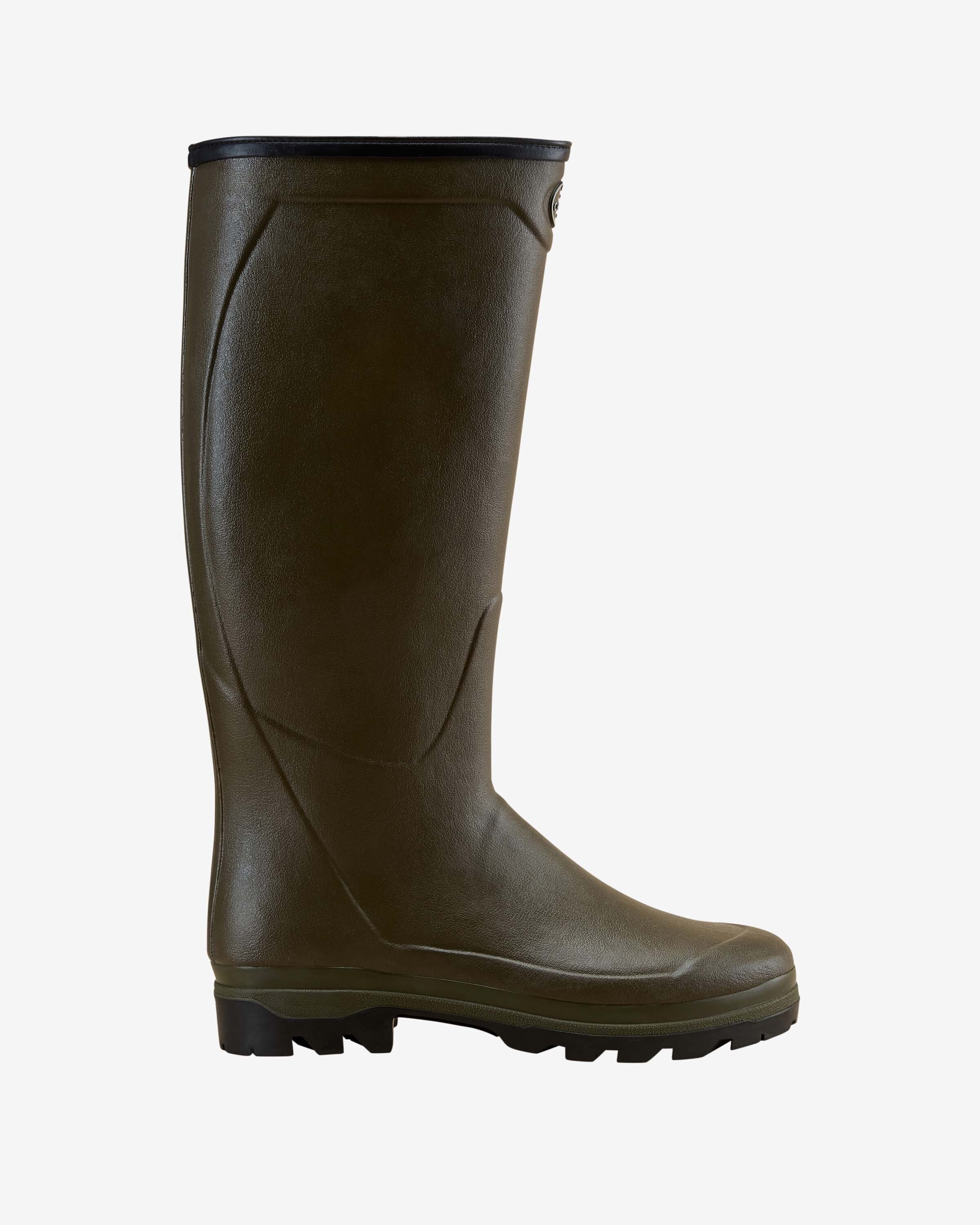 Men s Neoprene Lined Wellies Le Chameau